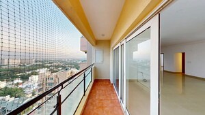Balcony in 3 BHK Apartment at Salarpuria Gold Summit, Hennur – for Sale