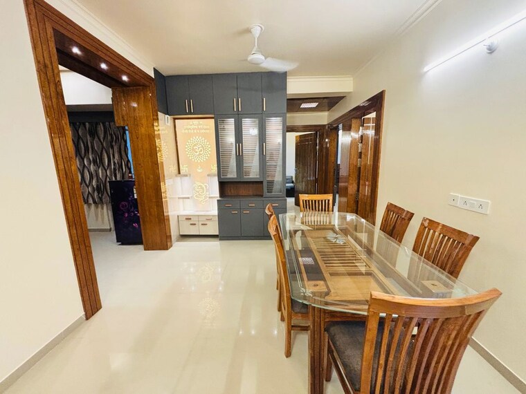Dining area, gomti nagar 3 Bedroom 1700 Sq.Ft. Apartment In Gomti Nagar Lucknow 9704188