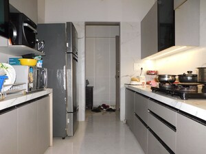 Kitchen in 3 BHK Apartment at Happy Jade Gardens, Ghatkopar East – for Rent
