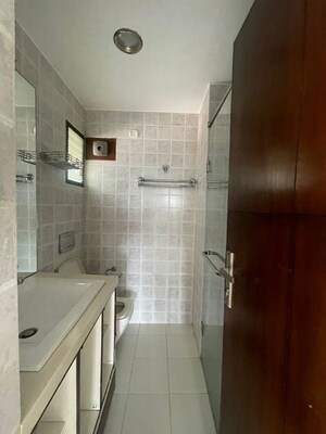 Bathroom in 3 BHK Apartment at Rajmahal Apartments Sadashiva Nagar, Sadashiva Nagar – for Rent
