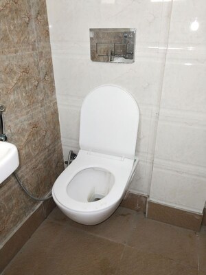 Bathroom in 3 BHK Apartment at Panchsheel Vihar – for Rent