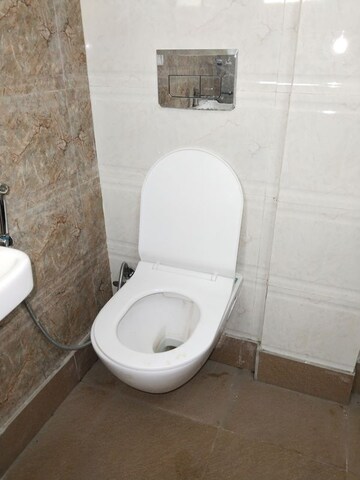 Bathroom in 3 BHK Apartment at Panchsheel Vihar – for Rent