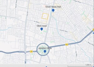 3 BHK Independent House – Map Location View at Adinath Nagar - for Rent