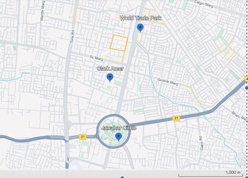 3 BHK Independent House – Map Location View at Adinath Nagar - for Rent