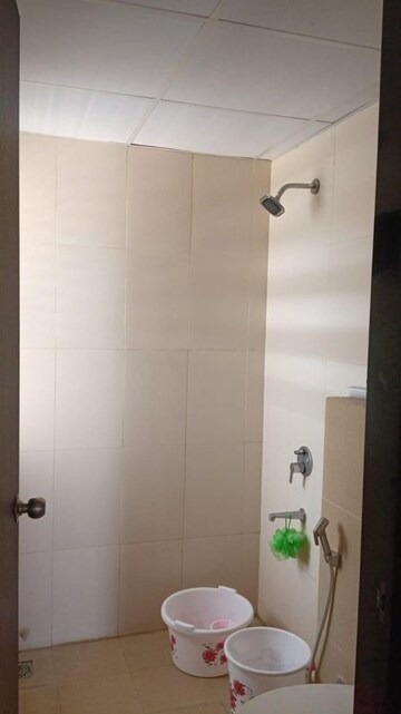 Bathroom in 2 BHK Apartment at Shapoorji Pallonji Joyville Hinjewadi, Hinjewadi – for Rent