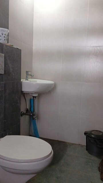 Bathroom in 2 BHK Apartment at Shapoorji Pallonji Joyville Hinjewadi, Hinjewadi – for Rent
