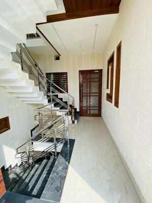 Staircase in 4 BHK Independent House at Sunny Enclave – for Sale