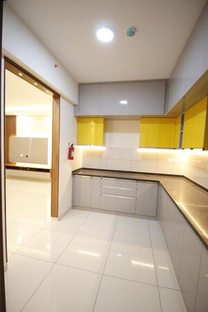 Kitchen in 3 BHK Apartment at Prestige Green Gables, Panathur – for Rent