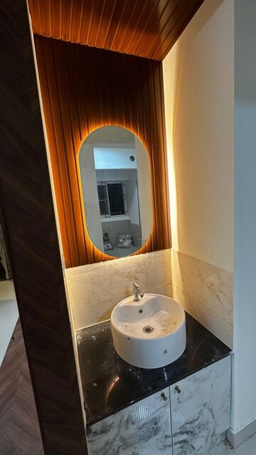 Bathroom in 3 BHK Apartment at Ahad Serenity, Rayasandra – for Rent