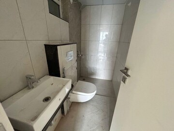 Bathroom in 2 BHK Apartment at Godrej Hillside 2, Mahalunge – for Rent