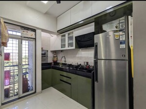 Kitchen in 1 BHK Apartment at Dhruvika Heights, Kalwa – for Sale