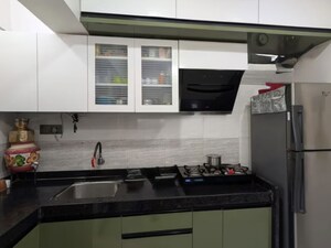 Kitchen in 1 BHK Apartment at Dhruvika Heights, Kalwa – for Sale