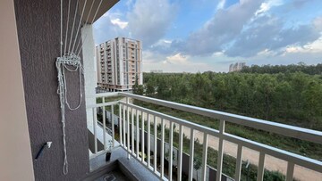 Balcony in 2 BHK Apartment at DSR Highland Greenz, Doddakannelli – for Rent