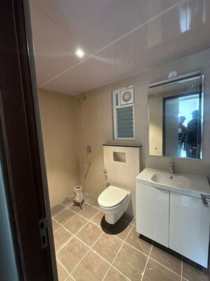 Bathroom in 2 BHK Apartment at Adarsh Greens, Kogilu – for Rent