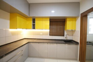 Kitchen in 3 BHK Apartment at LnT Raintree Boulevard, Hebbal – for Rent