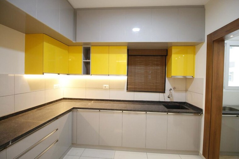Kitchen, lnt-raintree-boulevard 3 Bedroom 1345 Sq.Ft. Apartment In Hebbal Bangalore 9706888