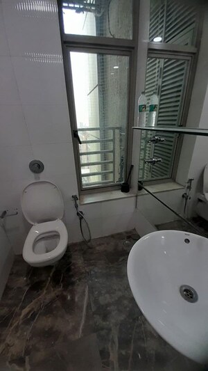 Bathroom in 3 BHK Apartment at Ashok Towers, Parel – for Rent