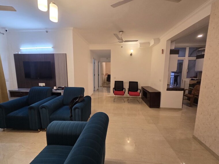 Living Room, omaxe-the-palace 3 Bedroom 1615 Sq.Ft. Apartment In Gomti Nagar Lucknow 9702838