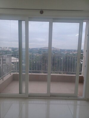 Building Lobby in 3 BHK Apartment at Godrej Aqua, International Airport Road – for Rent