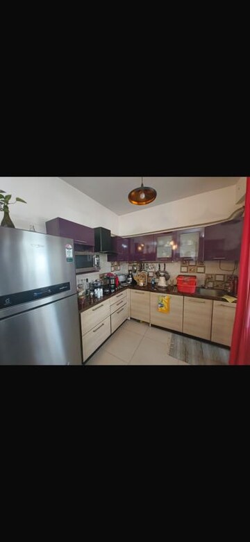 Kitchen in 3 BHK Apartment at Mantri Webcity, Hennur – for Rent