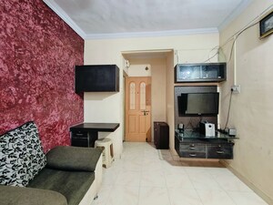 Living Room in 1 BHK Apartment at Kharadi – for Sale