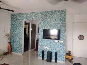 Living Room in 2 BHK Apartment at Mittal High Mont, Hinjewadi – for Rent