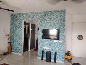 Living Room in 2 BHK Apartment at Mittal High Mont, Hinjewadi – for Rent