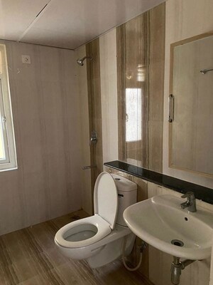 Bathroom in 2 BHK Apartment at Mantri Manyata Lithos, Thanisandra – for Rent