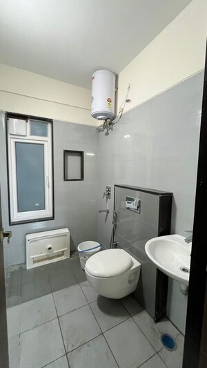 Bathroom in 2 BHK Apartment at Mantri Manyata Lithos, Thanisandra – for Rent