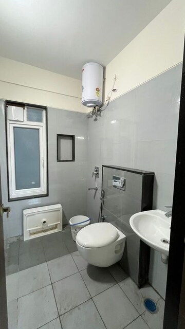 Bathroom in 2 BHK Apartment at Mantri Manyata Lithos, Thanisandra – for Rent