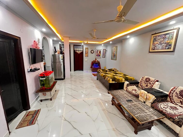 Living Room, hari nagar ashram 3.5 Bedroom 1355 Sq.Ft. Builder Floor In Hari Nagar Ashram Delhi 9707365