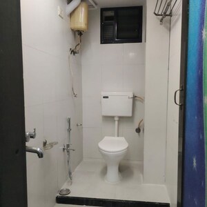 Bathroom in 1.5 BHK Apartment at Ghansoli Sector 29c – for Rent