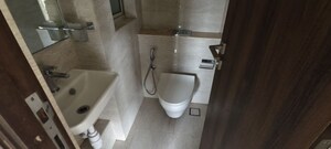 Bathroom in 2 BHK Apartment at Hiranandani Castle Rock, Powai – for Rent