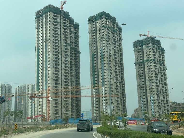 Exterior View, puppalaguda 3 Bedroom 1905 Sq.Ft. Apartment In Puppalaguda Hyderabad 9708213