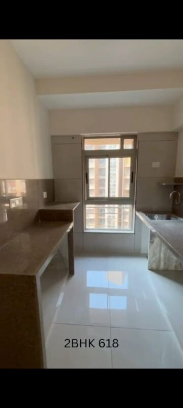Kitchen in 2 BHK Apartment at Gurukrupa Marina Enclave, Malad West – for Sale