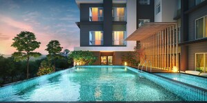 Swimming Pool in 2 BHK Apartment at Salugara – for Sale