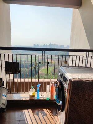 Balcony in 3 BHK Apartment at Tata Avenida, New Town – for Sale