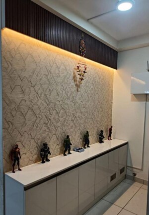 Bedroom in 2 BHK Apartment at Prestige Lakeside Habitat, Varthur – for Rent