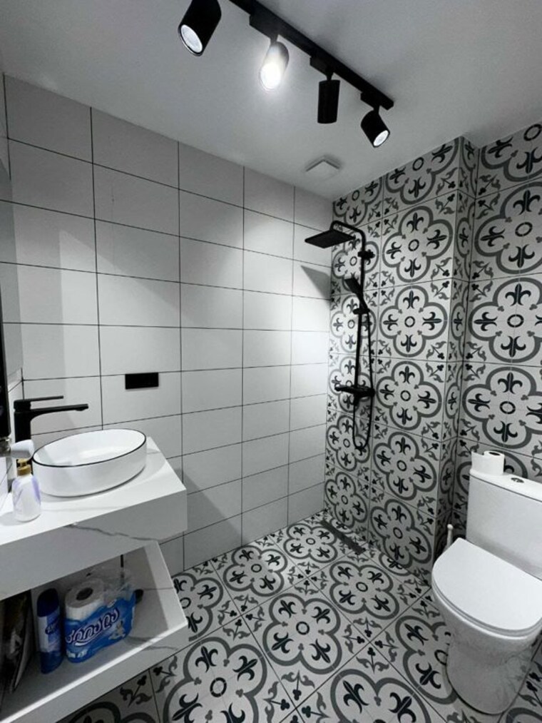 Bathroom, nallagandla 4 Bedroom 4020 Sq.Ft. Villa In Nallagandla Hyderabad 9709586