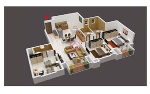 3 BHK Apartment For Sale in Bren EdgeWaters, Kasavanahalli
