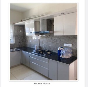 Kitchen in 2 BHK Apartment at Arvind Bel Air, Yelahanka – for Rent
