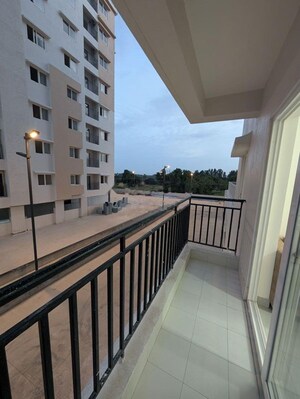 Balcony in 3 BHK Apartment at Sowparnika Ashiyana, Samethanahalli – for Rent