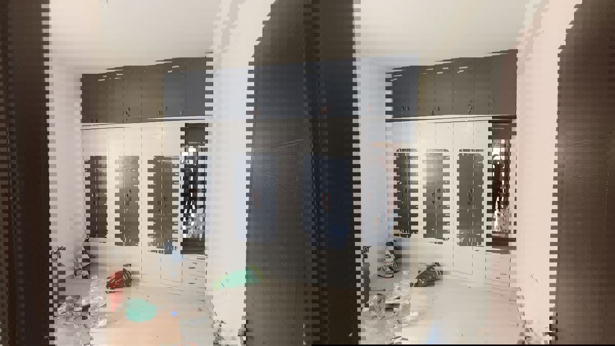 Living Room in 2 BHK Apartment at Godrej Aqua, International Airport Road – for Rent