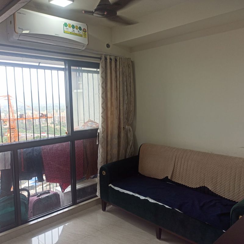 1 BHK + Pooja Room Apartment For Rent in Lodha Crown Quality Homes