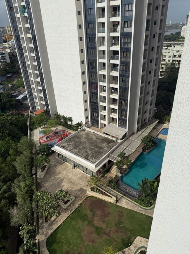 Balcony, duville-riverdale-heights 2 Bedroom 1100 Sq.Ft. Apartment In Kharadi Pune 9711352