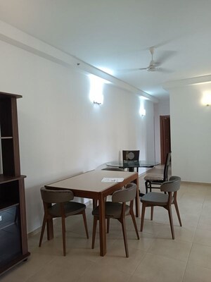 Living Room in 2 BHK Apartment at Bhartiya Nikoo Homes, Thanisandra Main Road – for Rent