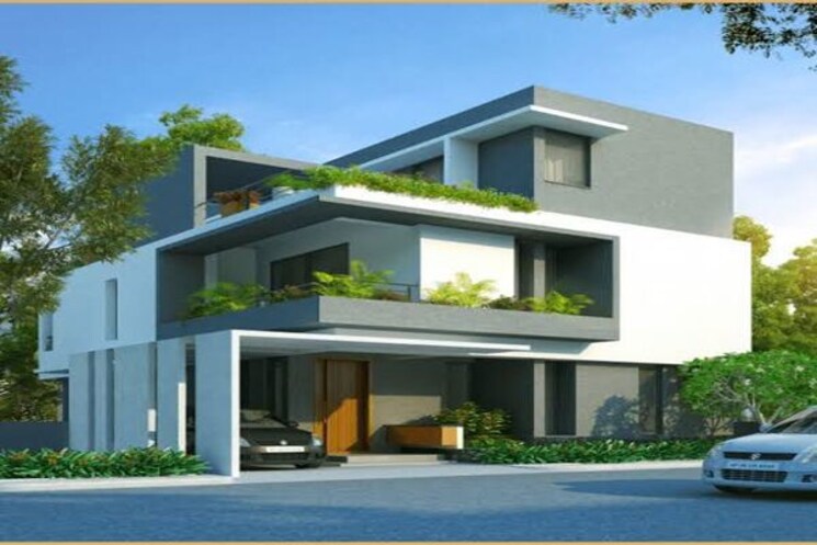 Exterior View, kollur 4 Bedroom 3549 Sq.Ft. Villa In Kollur Hyderabad 9712046