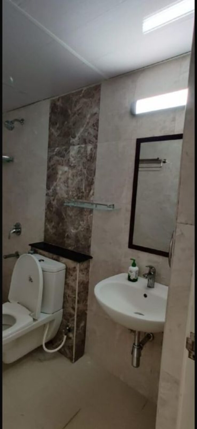Bathroom, mantri-webcity 3 Bedroom 1330 Sq.Ft. Apartment In Hennur Bangalore 9712068