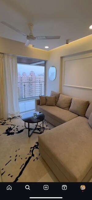 Living Room in 3 BHK Apartment at Gaikwad Miro, Punawale – for Rent