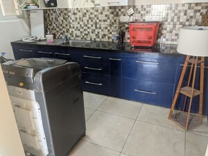 Kitchen in 2 BHK Apartment at Prestige Lakeside Habitat, Varthur – for Rent